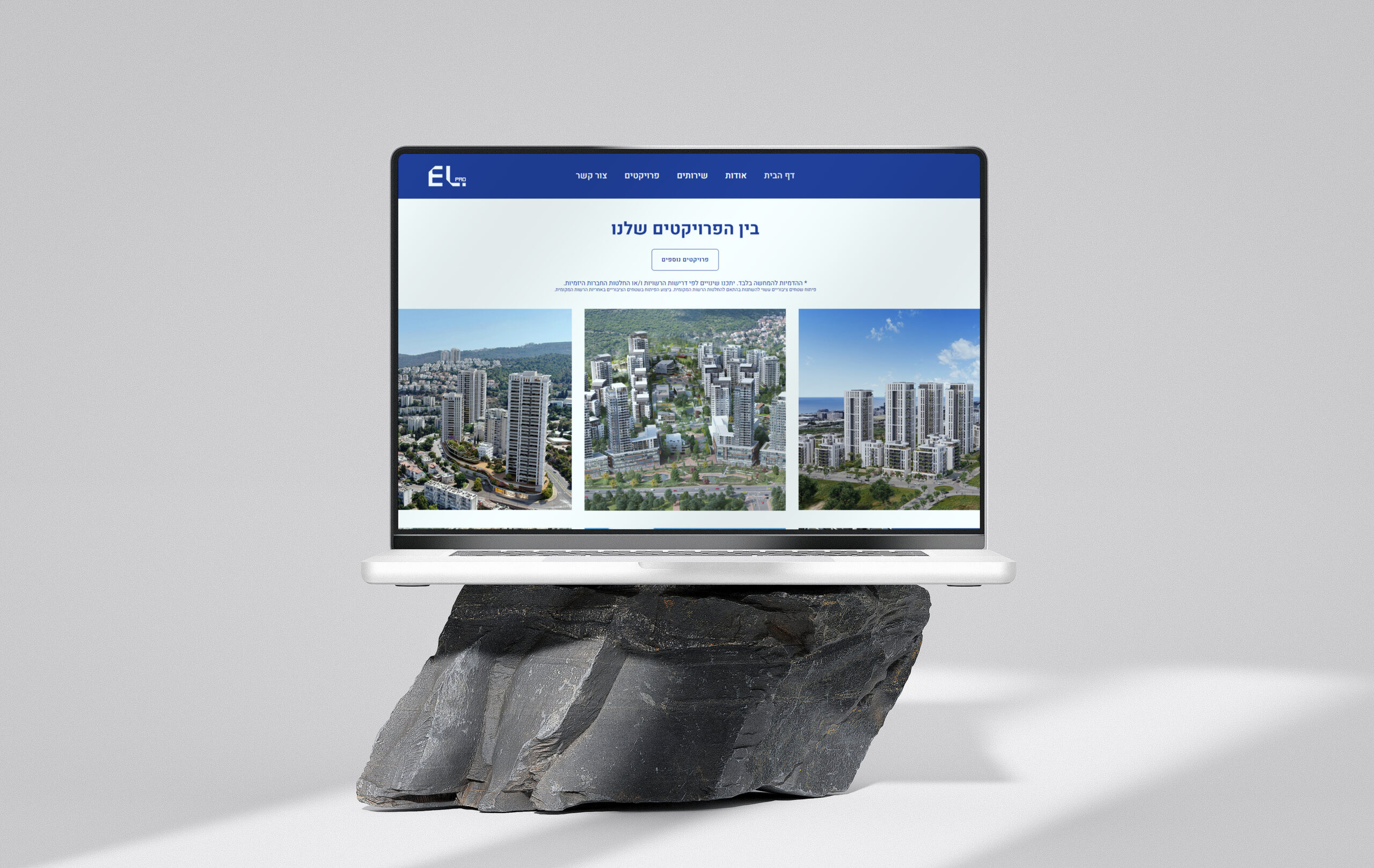 elpro website mockup 2